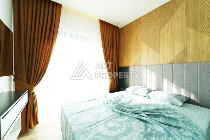 Апартаменты в потрясающем жилом комплексе вблизи пляжа Клеопатры! Планировка 1+1, 55м2 - Ракурс 13