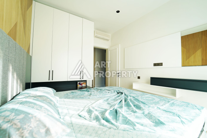 Апартаменты в потрясающем жилом комплексе вблизи пляжа Клеопатры! Планировка 1+1, 55м2 - Ракурс 14