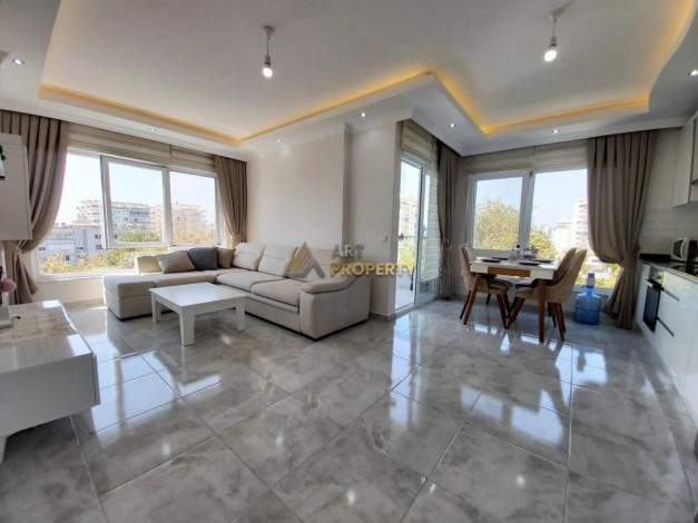 Просторная светлая квартира с мебелью и техникой, в районе Махмутлар, Алания, 110 м2. - Ракурс 3