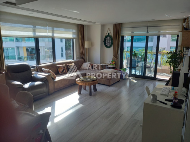 Квартира с видом на море в комплексе премиум-класса в районе Каргыджак, 125м2 - Ракурс 7