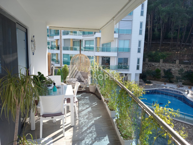 Квартира с видом на море в комплексе премиум-класса в районе Каргыджак, 125м2 - Ракурс 9