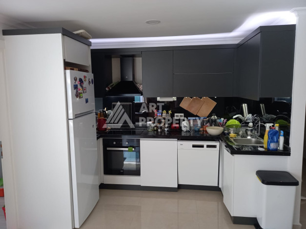 Квартира с видом на море в комплексе премиум-класса в районе Каргыджак, 125м2 - Ракурс 12