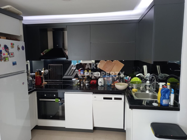 Квартира с видом на море в комплексе премиум-класса в районе Каргыджак, 125м2 - Ракурс 13