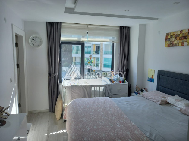 Квартира с видом на море в комплексе премиум-класса в районе Каргыджак, 125м2 - Ракурс 14