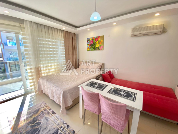 Апартаменты в 100 метрах от моря с планировкой 0+1 в районе Кестель, 40м2 - Ракурс 6