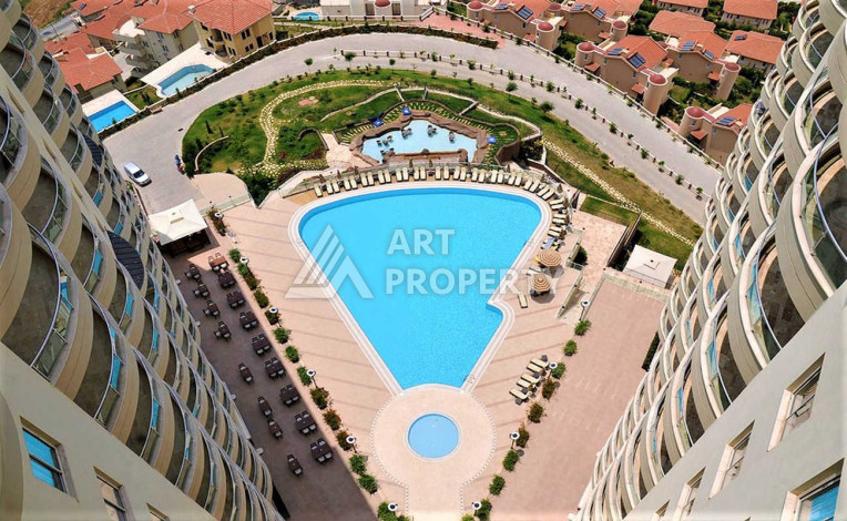 Апартаменты с мебелью в одном из лучших жилых комплексов с полной инфраструктурой в районе Каргыджак. Планировка 2+1, 101м2 - Ракурс 29