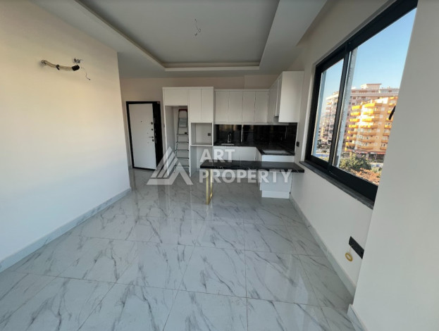 Квартира всего в 100 метрах от моря в экологически чистом районе Каргыджак планировки 1+1, 51м2 - Ракурс 5