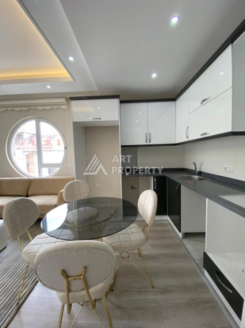 Стильная меблированная квартира планировки 2+1 в районе Оба, 75м2 - Ракурс 6