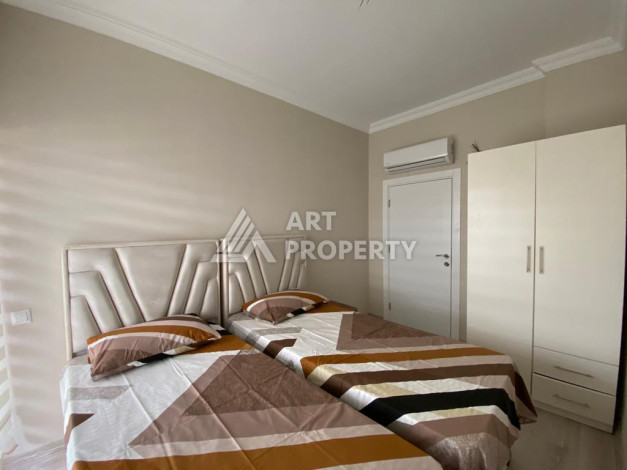 Стильная меблированная квартира планировки 2+1 в районе Оба, 75м2 - Ракурс 12