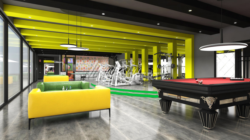 Квартира в новом жилом комплексе в элитном районе Кестель, планировка 1+1, 50м2 - Ракурс 4