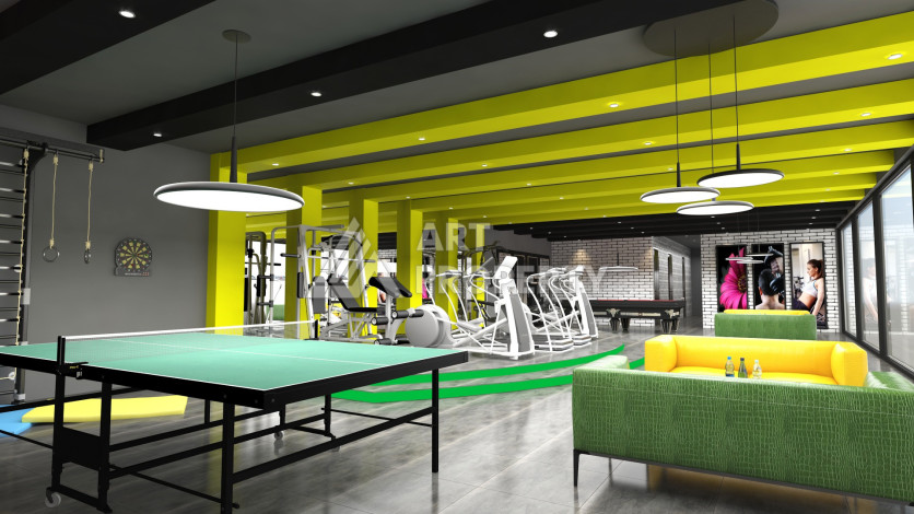 Квартира в новом жилом комплексе в элитном районе Кестель, планировка 1+1, 50м2 - Ракурс 5