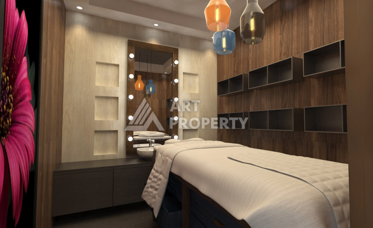 Квартира в новом жилом комплексе в элитном районе Кестель, планировка 1+1, 50м2 - Ракурс 7