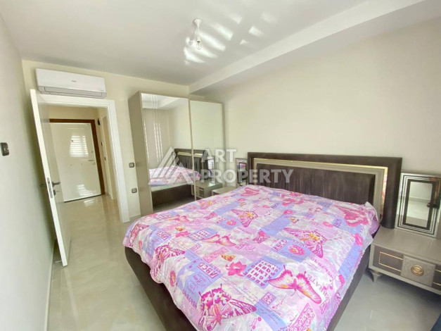 Апартаменты с потрясающим видом на море планировки 2+1 в районе Махмутлар. 90м2 - Ракурс 7