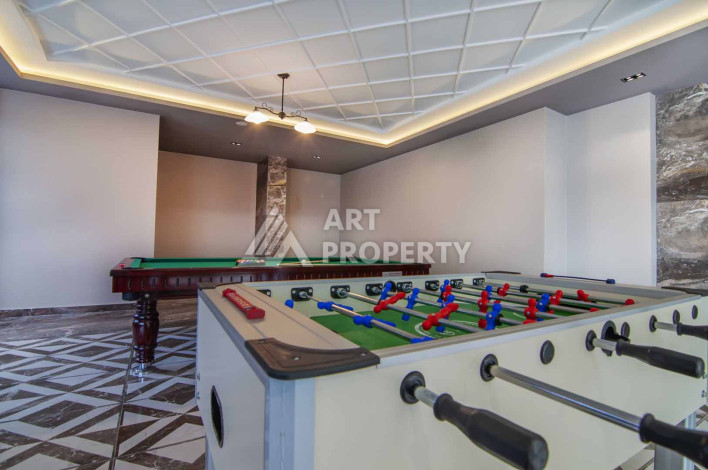 Апартаменты с потрясающим видом на море планировки 2+1 в районе Махмутлар. 90м2 - Ракурс 18