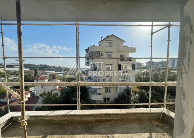 Квартира в строящемся жилом комплексе планировки 1+1, 43м2. Район Авсаллар - Ракурс 18