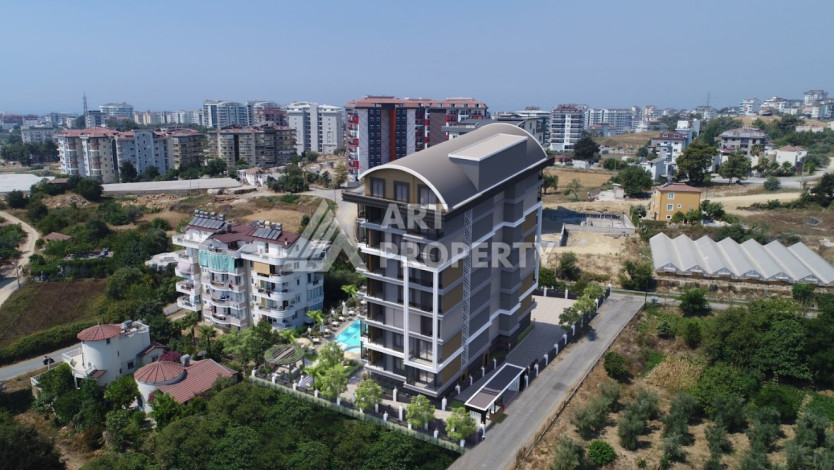 Апартаменты в новом комплексе в районе Авсаллар. Планировка 1+1, 43м2 - Ракурс 22