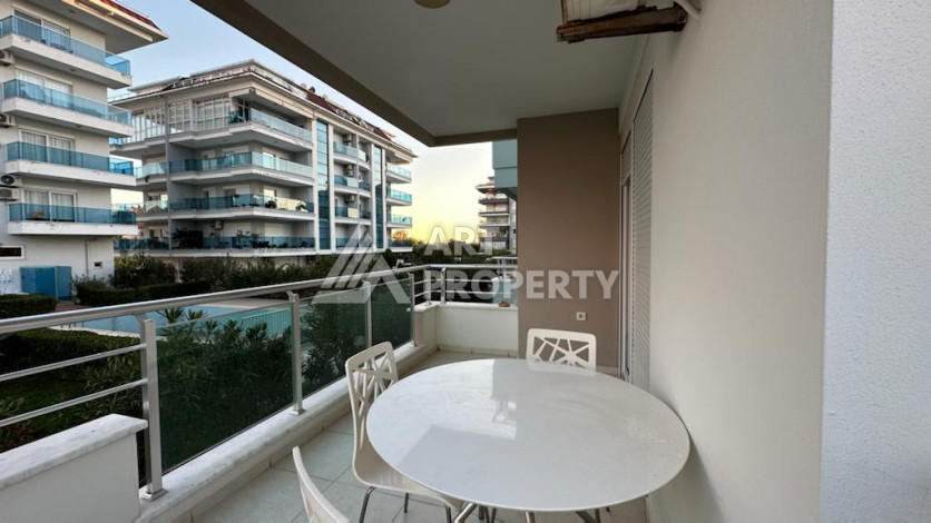 Меблированная квартира вблизи моря планировки 1+1 в районе Кестель, 70м2 - Ракурс 21