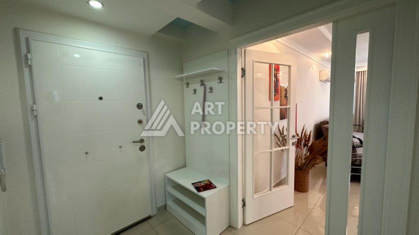 Меблированная квартира вблизи моря планировки 1+1 в районе Кестель, 70м2 - Ракурс 23