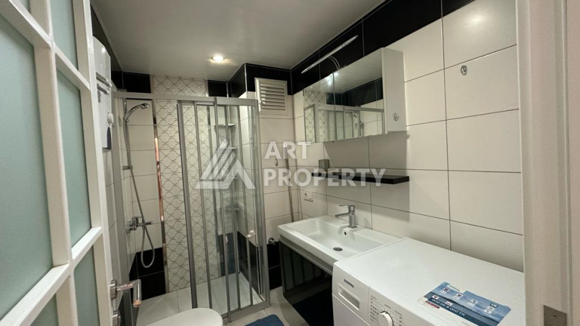 Меблированная квартира вблизи моря планировки 1+1 в районе Кестель, 70м2 - Ракурс 27