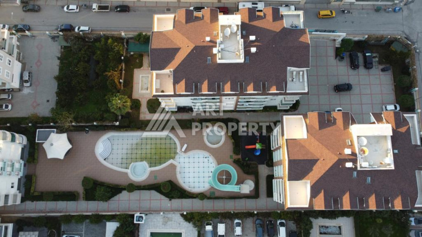 Меблированная квартира вблизи моря планировки 1+1 в районе Кестель, 70м2 - Ракурс 35