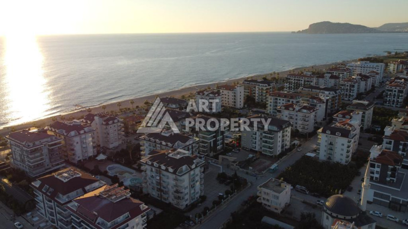 Меблированная квартира вблизи моря планировки 1+1 в районе Кестель, 70м2 - Ракурс 38