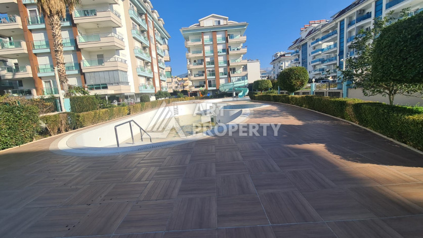 Меблированная квартира вблизи моря планировки 1+1 в районе Кестель, 70м2 - Ракурс 40