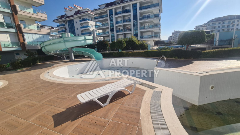 Меблированная квартира вблизи моря планировки 1+1 в районе Кестель, 70м2 - Ракурс 41