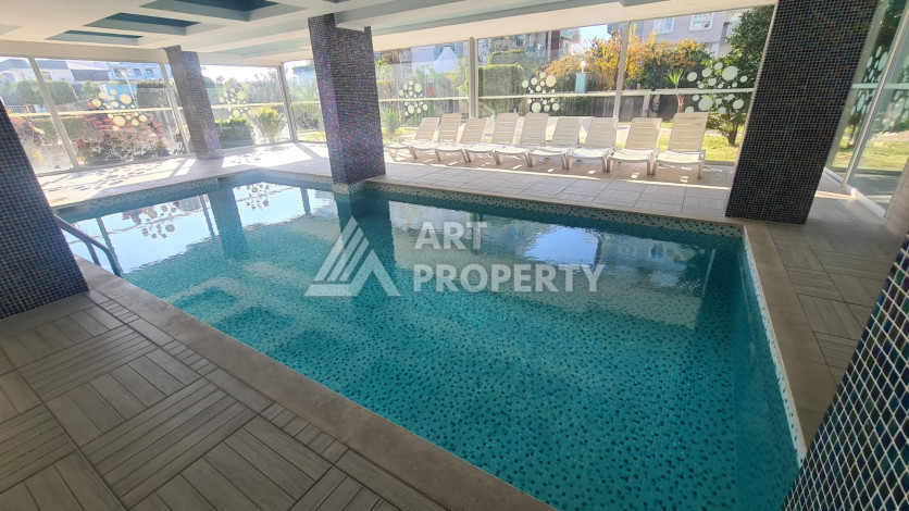 Меблированная квартира вблизи моря планировки 1+1 в районе Кестель, 70м2 - Ракурс 43