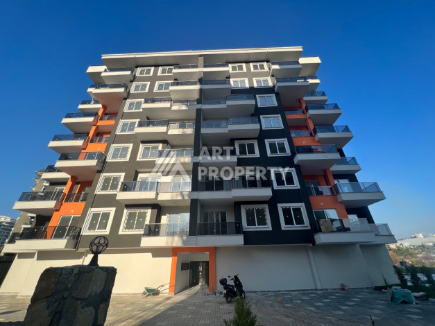 Апартаменты в живописном районе Авсаллар в новом жилом комплексе. Планировка 1+1, 63м2 - Ракурс 2