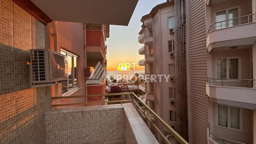 Квартира в Махмутларе двухкомнатная с мебелью и видом на море - Ракурс 2