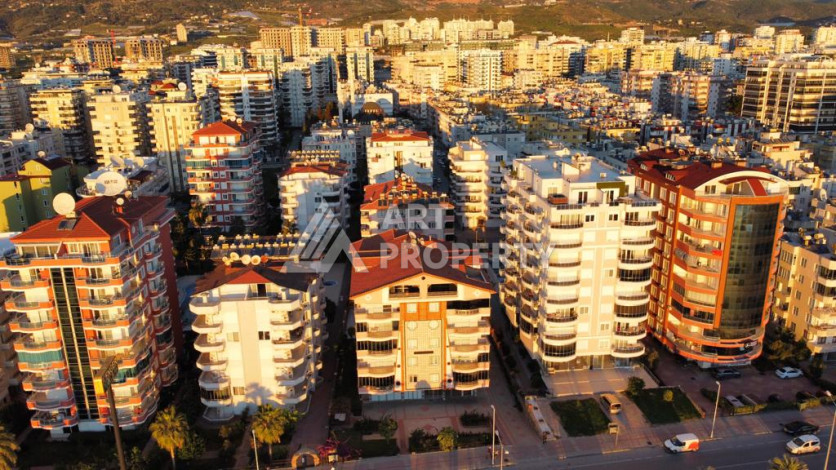 Квартира в Махмутларе двухкомнатная с мебелью и видом на море - Ракурс 12