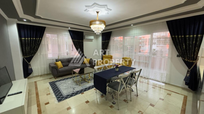 Квартира в Махмутларе двухкомнатная с мебелью и видом на море - Ракурс 22