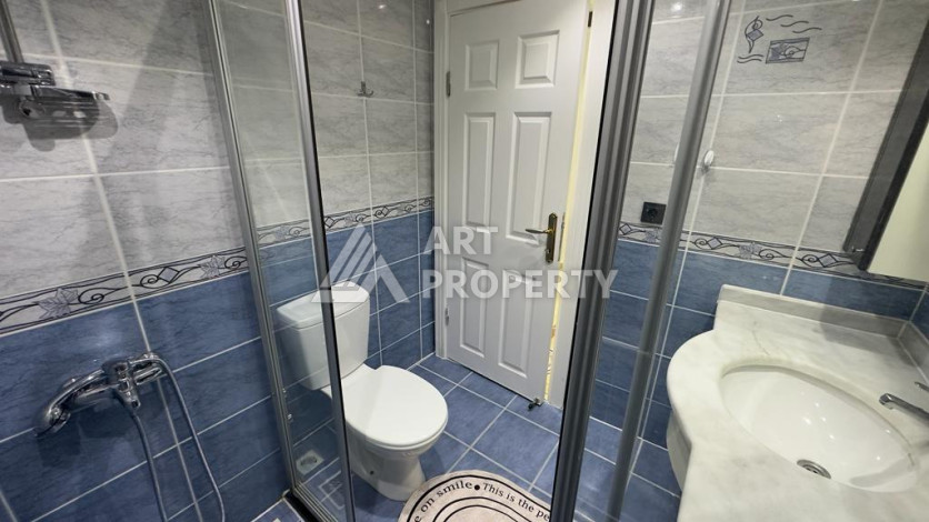 Квартира в Махмутларе двухкомнатная с мебелью и видом на море - Ракурс 29