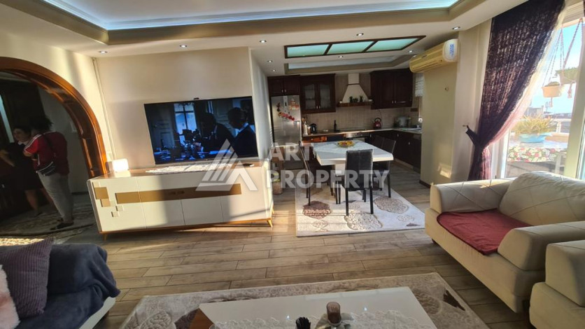 Просторная Квартира 2+1 в Махмутларе с видом на море. - Ракурс 12