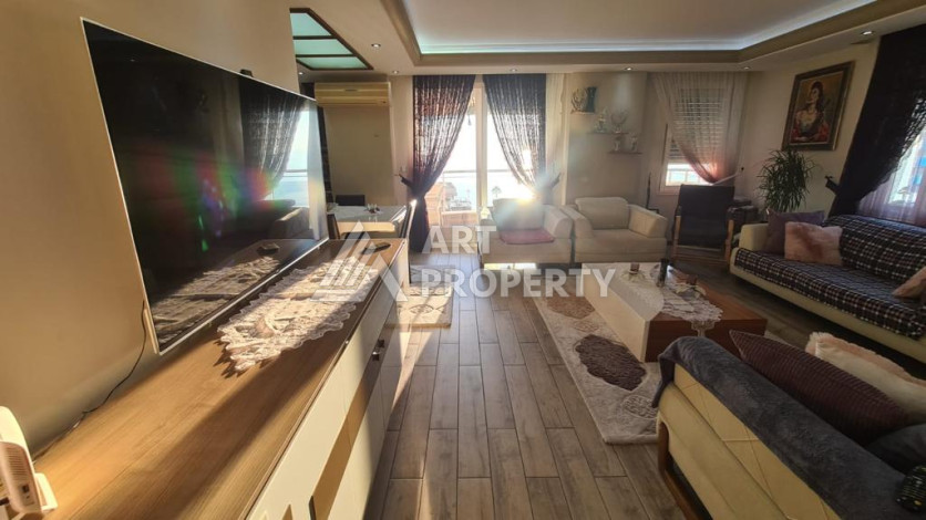 Просторная Квартира 2+1 в Махмутларе с видом на море. - Ракурс 13