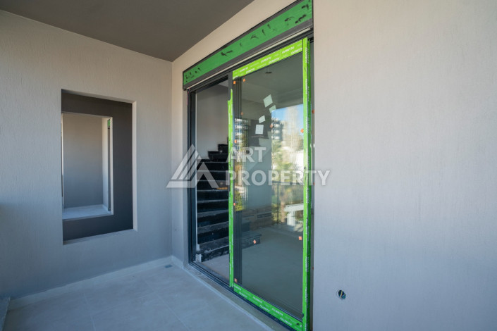 Дуплекс на стадии строительства в Кестеле - Ракурс 11