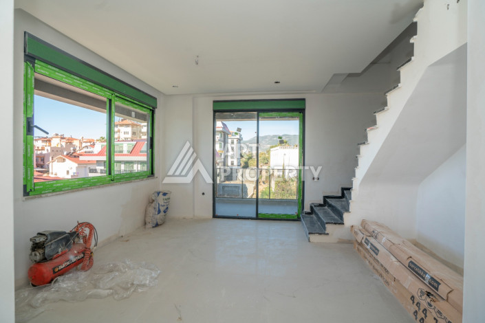 Дуплекс на стадии строительства в Кестеле - Ракурс 12