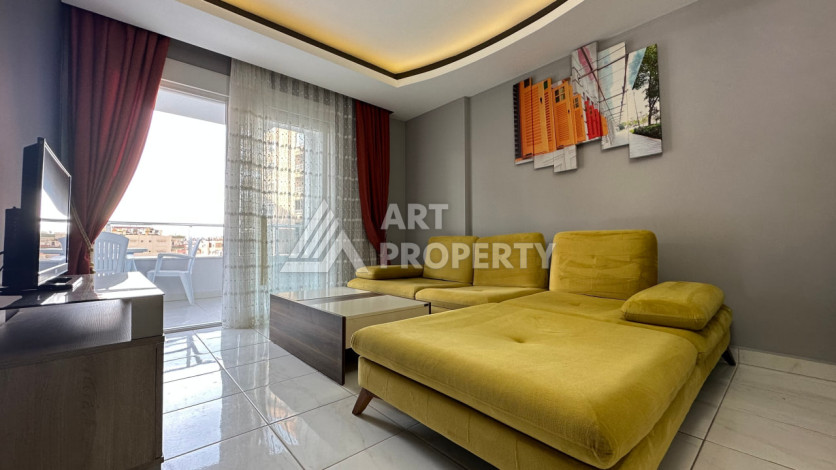 Квартира в Махмутларе 1+1 с мебелью - Ракурс 10