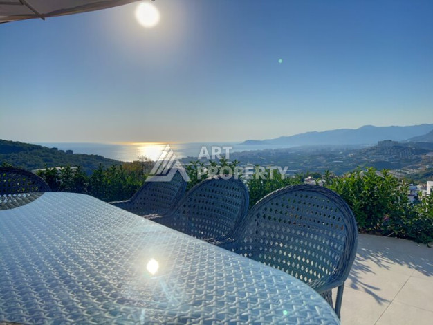 Вилла с собственным бассейном и панорамным видом в районе Каргыджак. - Ракурс 6