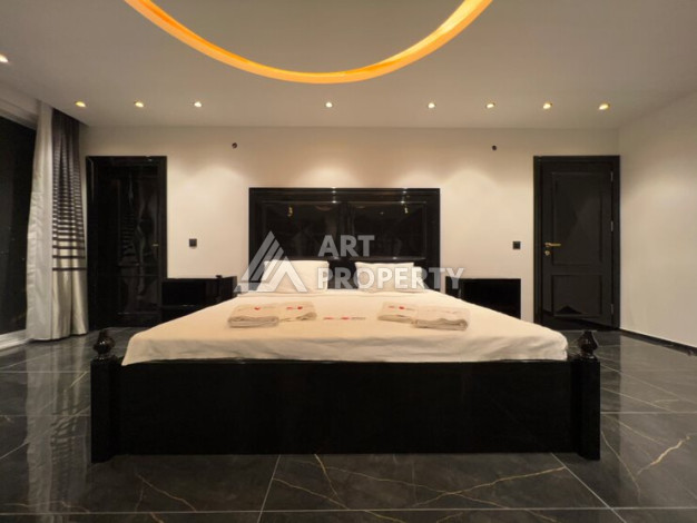 Вилла с собственным бассейном и панорамным видом в районе Каргыджак. - Ракурс 13