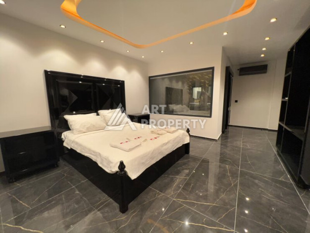 Вилла с собственным бассейном и панорамным видом в районе Каргыджак. - Ракурс 14