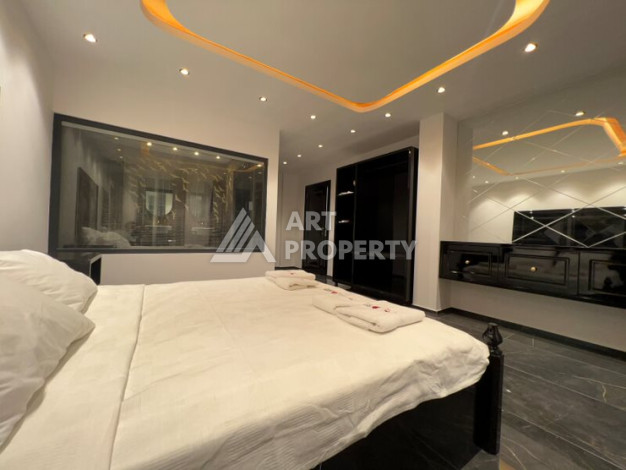 Вилла с собственным бассейном и панорамным видом в районе Каргыджак. - Ракурс 15