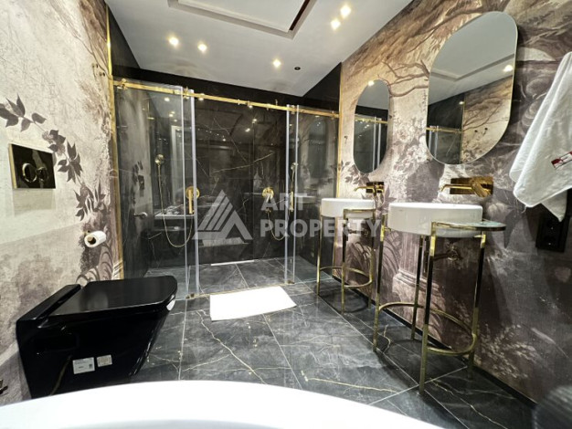 Вилла с собственным бассейном и панорамным видом в районе Каргыджак. - Ракурс 24