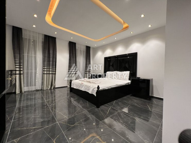 Вилла с собственным бассейном и панорамным видом в районе Каргыджак. - Ракурс 25