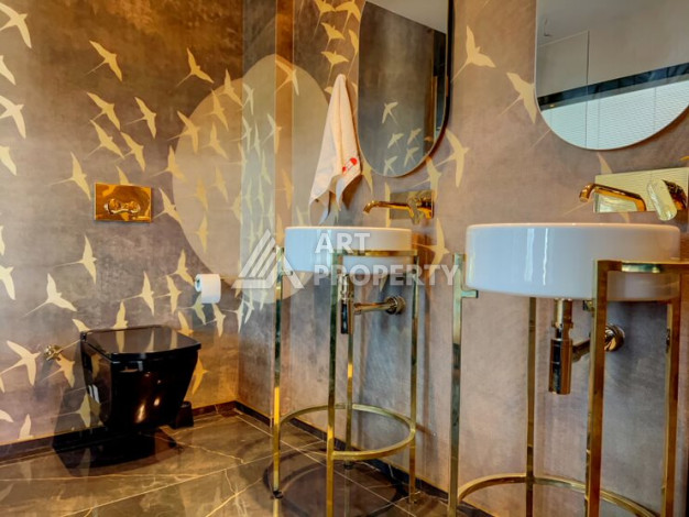 Вилла с собственным бассейном и панорамным видом в районе Каргыджак. - Ракурс 28