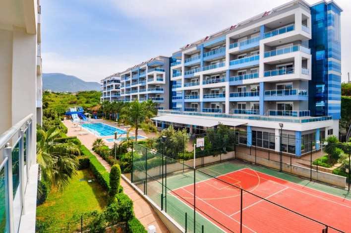 Трёхкомнатные апартаменты с видом на море в элитном комплексе в Кестель, 120 м2 - Ракурс 19