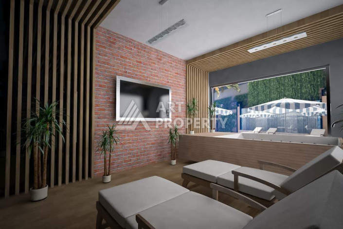 Квартира 1+1 в новым доме в развитом районе Оба - Ракурс 7