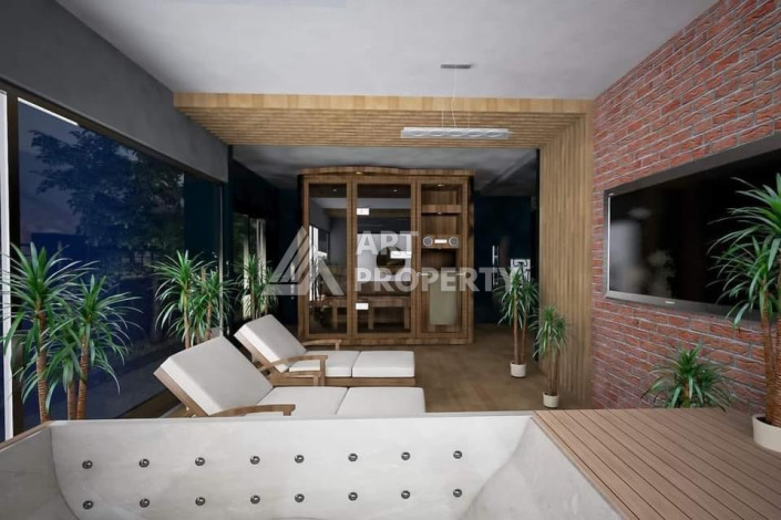 Квартира 1+1 в новым доме в развитом районе Оба - Ракурс 15