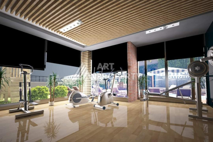 Квартира 1+1 в новым доме в развитом районе Оба - Ракурс 16