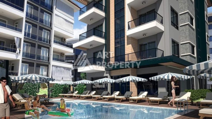 Квартира 1+1 в новым доме в развитом районе Оба - Ракурс 22